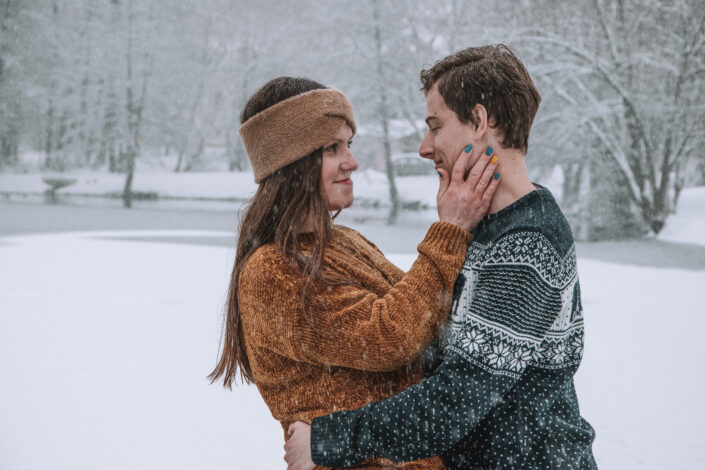 Hanka & Tom (zimní focení)